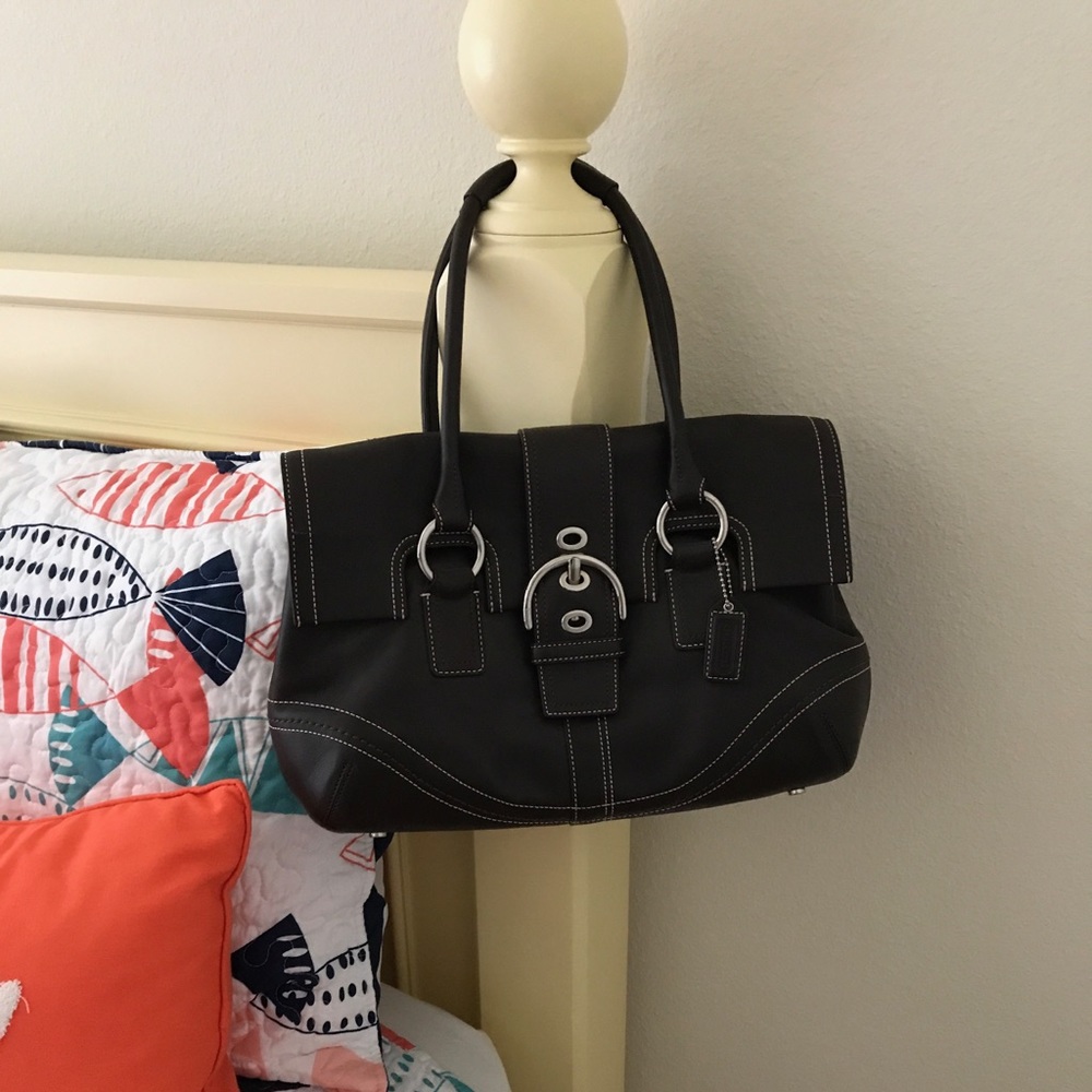 Brown Coach bag
